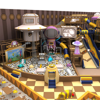 Maßgeschneidertes FEC-Bereich-Design: Kommerzielle Indoor-Spielplatzausrüstung für Kinder mit Rutsche und Ocean-Ball-Pool