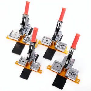 آلة صنع مغناطيس الثلاجة اليدوية مقاس 1.5*1.5 بوصة و2*2 بوصة و3*3 بوصة، آلة صنع الشارات مع 1000 مجموعة من مواد المغناطيس - Product Image 2