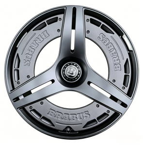 Cerchio in Fibra di Carbonio ZO a 3 Razze Rocket G900 per Mercedes G W463 W464 G63 G500 22-24 Pollici 5x130 con Logo in Rilievo, Ruota Forgiata Nera Aftermarket - Product Image 1