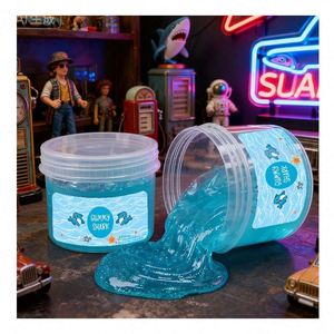 High Quality DIY Sensory Beads Kit Creative Fluffy Charms Squishy Toy <b>Set</b> Pour Enfants Stress Relief Playdough <b>Slime</b> Project - Product Image 2