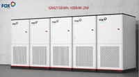 Système de Stockage d'Énergie (ESS) FOX LiFePO4 Gmax&Tmax 100kW 215kWh Hybride Réseau Commercial Refroidissement Liquide Tout-en-un Armoire Extérieure Prête à l'Expédition