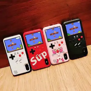 Lovebay-coque de téléphone 3D console rétro Gameboy, étui Rechargeable de luxe pour 12 11 Pro Max XS SE 2020 XR X 7 8 6 6S Plus