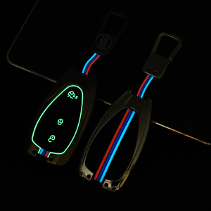 Custodia per Chiavi Auto in Lega di Zinco e Gel di Silice per Chevrolet Equinox Malibu XL Cruze, Portachiavi e Accessori - Product Image 3