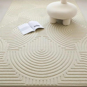 Tappeto da Gioco per Bambini Impermeabile Antiscivolo Lavabile Spesso Grande Tappeto Beige per Soggiorno - Product Image 4