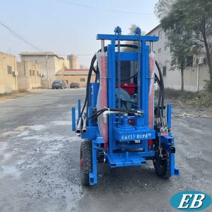 Machine de forage de puits d'eau hydraulique de 200 m pour moto, alimentée par un moteur diesel, composants principaux, équipement de forage minier, tiges de forage - Product Image 5