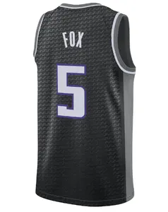 Wholesale All Style Stitched Basketball Jersey Sacramento 5 De'aaron 55 Jason Williams