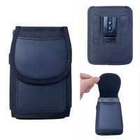 Étui porte-cartes pour Samsung Galaxy Z Flip 8 7 6 et iPhone Duo, fermeture magnétique, clip métallique robuste, fente pour ceinture, nylon