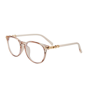 Psn Round Full Rim <b>Eyeglasses</b> Tr3626 Anti Blue Light Unisex Optical <b>Frames</b> Black Clear Lenses Cr-39 - Product Image 5