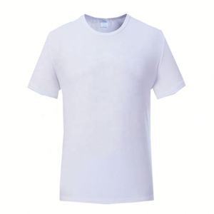 Sublimation <b>Shirts</b> 100% Polyester <b>Mens</b> Cropped Cotton Feel Business Advertising Promotional Work <b>Shirts</b> Plain Custom Printing - Product Image 4