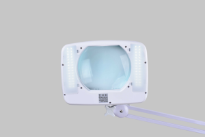 แว่นขยายความงามปรับความสว่างได้รุ่นใหม่พร้อมไฟ LED แบบหนีบโต๊ะพับได้ - Product Image 6