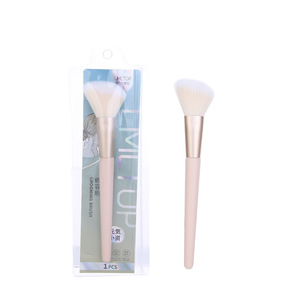 LMLTOP Makeup <b>Brush</b> Set 5Pcs Pink Synthetic Hair Contouring Blending Foundation <b>Brush</b> For Face Makeup - Product Image 5