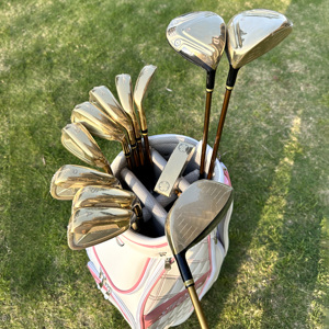 Juego completo de <span class=keywords><strong>palos</strong></span> de <span class=keywords><strong>golf</strong></span> para <span class=keywords><strong>mujer</strong></span> con juego completo Drivers Irons Putters Logotipo personalizado Hecho Acero inoxidable duradero - Product Image 3