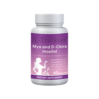 Gélules de Myo-Inositol et D-Chiro-Inositol Julong OEM sous Marque Privée avec Vitamine D3 pour l'Équilibre Hormonal et la Santé Ovarienne (Acide Folique)