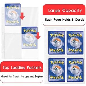 Trading Card Binder <b>Pockets</b> Card Holder Trading Card Album <b>Folder</b> - Product Image 2