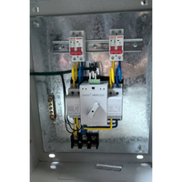 Ensemble complet de panneau de commande ATS, boîte de distribution d'alimentation, commutateur de transfert automatique à double alimentation, panneau ATS, équipement de distribution d'énergie