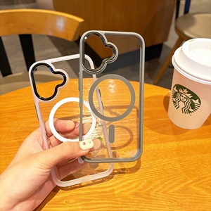 Étui de téléphone transparent ultra fin de haute qualité Goleit TPU+PC pour <span class=keywords><strong>12</strong></span> 13 14 15 16 <span class=keywords><strong>Pro</strong></span> <span class=keywords><strong>Max</strong></span>, charge sans fil, magnétique, antichoc - Product Image 2