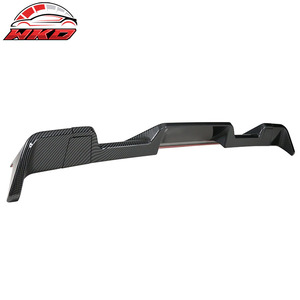 Convient pour Ram 1500 toutes cabines 2013-2018, style IKON, becquet de toit en fibre de carbone - Product Image 4