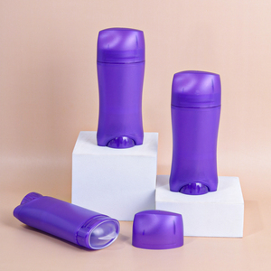 Refillable PP nhựa mỹ phẩm khử mùi 50g 75g 100g Twist Up Ống bao bì rỗng mỏng khử mùi Stick container - Product Image 2
