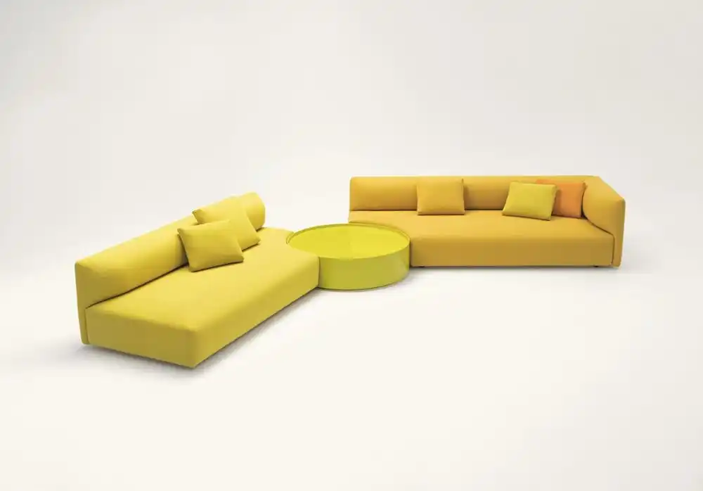 Modular tela tapicería tela cubierta desmontable sofá chesterfield para vivir sala