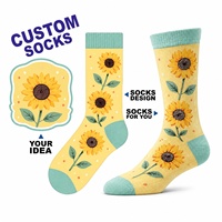 Chaussettes personnalisées en coton et élasthanne confortables pour échantillonnage rapide, idéales pour les marques privées et les lignes de tailles variées