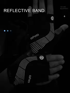 GIYO Nouveau Gants de sport respirants demi-doigt pour hommes Gants de course personnalisables 3 couleurs - Product Image 5