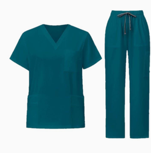 उच्च गुणवत्ता वाली गंध पेशेवर डॉक्टर स्पा यूनिफॉर्म वाटरप्रूफ सेट मेडिकल महिलाओं की वर्दी मेडिकल नर्सिंग मेडिकल सेट - Product Image 6