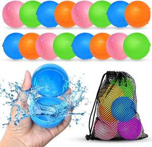 Ballons d'<span class=keywords><strong>eau</strong></span> réutilisables Offre Spéciale boules d'<span class=keywords><strong>eau</strong></span> à remplissage rapide jouets pour tout-petits bombe pour fête d'été piscine jouets de plage en plein air - Product Image 1