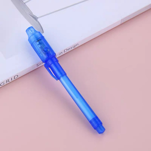 Banknot için UV teknolojisi plastik malzeme topu noktası görünmez mürekkep test cihazı ile 2-in-1 sahte para dedektörü kalem - Product Image 6