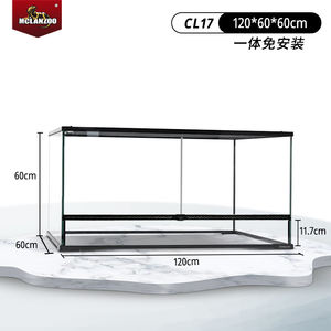 Glas Terrarium mit Spray und Drain Loch (Ultra-Crystal Glass) MZ-XTD603045 - Product Image 5
