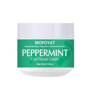 MOPOYAT-Crema reparadora <span class=keywords><strong>de</strong></span> menta para pies, crema para piel áspera, gruesa, seca, agrietada, callos, urea, pies - Product Image 6