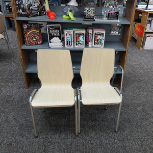 Bán Buôn Phổ Biến Đồ Nội Thất Trường Học Lớp Học Phòng Đào Tạo Stackable Bằng Gỗ Nghiên Cứu Ghế Với Văn Phòng Máy Tính Bảng Pad Cho Sinh Viên - Product Image 4