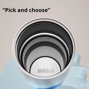 Thermos de camping en gros avec logo privé, écologique, grande capacité, design tendance pour cadeaux de Noël - Product Image 4