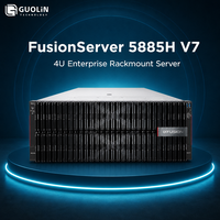 Serveur de virtualisation de base de données haute performance FusionServer 5885H V7 4U en rack, tout neuf
