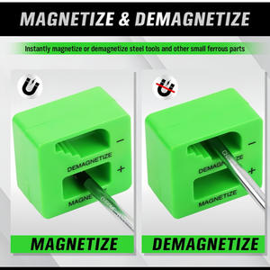 ชุดไขควงวันตู 11 ชิ้น หัวแฉก หัวแบน เหล็ก CRV แม่เหล็ก สำหรับซ่อมแซมบ้าน ด้ามจับกันลื่น - Product Image 4