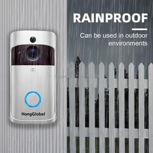 Hongglobal 2MP IP nhà surveil an ninh CCTV không ướt Wifi chuông cửa máy ảnh kement thông minh Vòng cửa Chuông không dây chuông cửa máy ảnh - Product Image 5