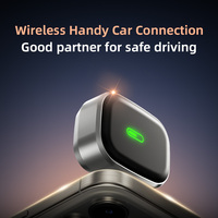 Adaptador Inalámbrico 2 en 1 para Auto con CarPlay y Android Auto, Diseño Oculto USB A/C, Compatible con WiFi y Bluetooth, Certificación CE/FCC, Marca TrolinkTek TAB0S