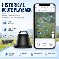 Collar de Rastreo Animal F37 Mini 4G IP67, Localizador Inalámbrico Multimodo GPS BDS AGPS LBS para Monitoreo de Ganado Vacuno, Ovino, Caprino y Camellos 1