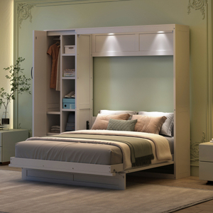 Letto a Scomparsa a <span class=keywords><strong>Parete</strong></span> con Scrivania Integrata - Product Image 2