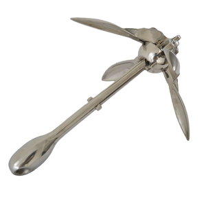 สมอเรือพับได้ สแตนเลส สำหรับเรือยอชท์ เรือเล็ก ซ่อมแซมและเปลี่ยนทดแทน - Product Image 1
