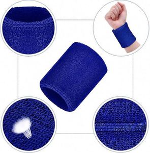 Bracelets absorbants pour hommes et femmes, respirants, multi-usages, pour le tennis, le basketball, la course à pied, la gym, l'entraînement - Product Image 3