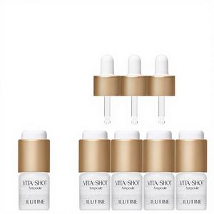 Ampolla Iluminadora Antiedad y Antiarrugas con Vitamina C + Ácido Hialurónico, Blanqueadora, para Piel Sensible, de Rápida Absorción Facial - Product Image 1