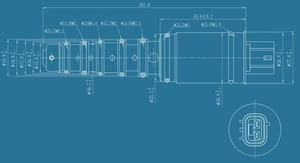 Válvula de Control de Compresor KH-18 Apta para Instalación: <span class=keywords><strong>DENSO</strong></span> <span class=keywords><strong>6SEU16C</strong></span>/Modelos Aplicables: YOTA, CAMRY, COROLLA - Product Image 4