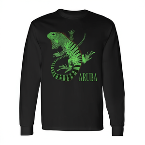 T-shirt à manches longues Aruba Graphic, souvenir culturel, cadeau - Product Image 2