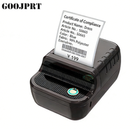 Imprimante thermique portable mini 58 mm pour reçus, 203 dpi, compatible Android/iOS, batterie 1500 mAh, en stock