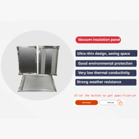 Isolation thermique sous vide en fibre de verre de 1200 mm de longueur, avec âme en aluminium, résistant au feu R21.0, écologique, écoénergétique, certifié Energy Star