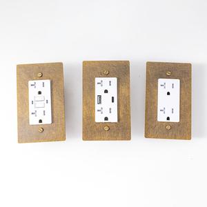 Bắc Mỹ loạt chúng tôi tiêu chuẩn ổ cắm 20A 125V dân cư ổ cắm tường ổ cắm an toàn gfci/USB-C cửa hàng - Product Image 2