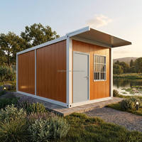 Casa Modular Desmontable Tipo Villa, Ensamblaje Rápido, Reutilizable, Prefabricada, de Lujo, Diseño Moderno Personalizado, Aislada e Ignífuga
