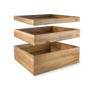 Contenitore in Legno Caja Nord Buffet GN 1.1 per Conservazione e Organizzazione Alimenti - Product Image 1