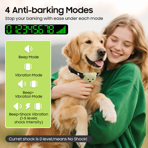 Collier anti-aboiement pour <span class=keywords><strong>chien</strong></span> à vibration et choc humain, garantissant le <span class=keywords><strong>calme</strong></span> et la sécurité <span class=keywords><strong>de</strong></span> l'animal domestique - Product Image 2