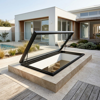 Ventana de Techo de Aluminio y Vidrio Resistente a la Intemperie para Renovación de Viviendas Australianas, Iluminación Natural de Áticos, Diseño de Proyectos Personalizados